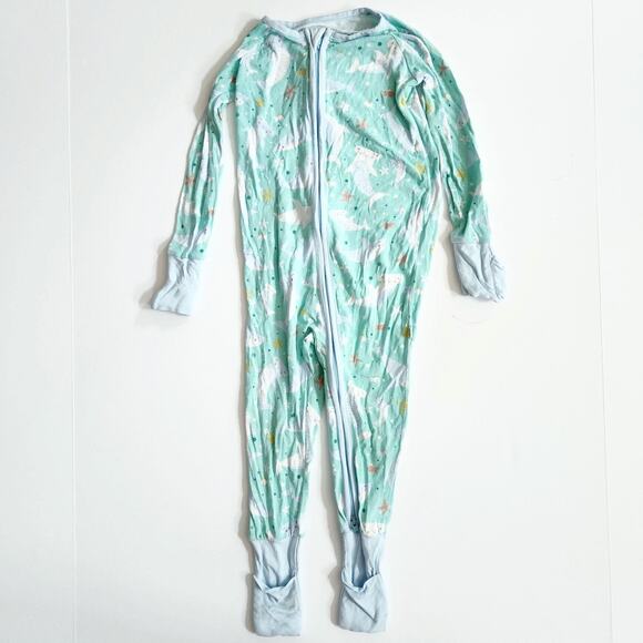 Little Sleepies Bamboo Viscose Zippy in Shark Soiree Size 12-18 Months - Picture 2 of 8